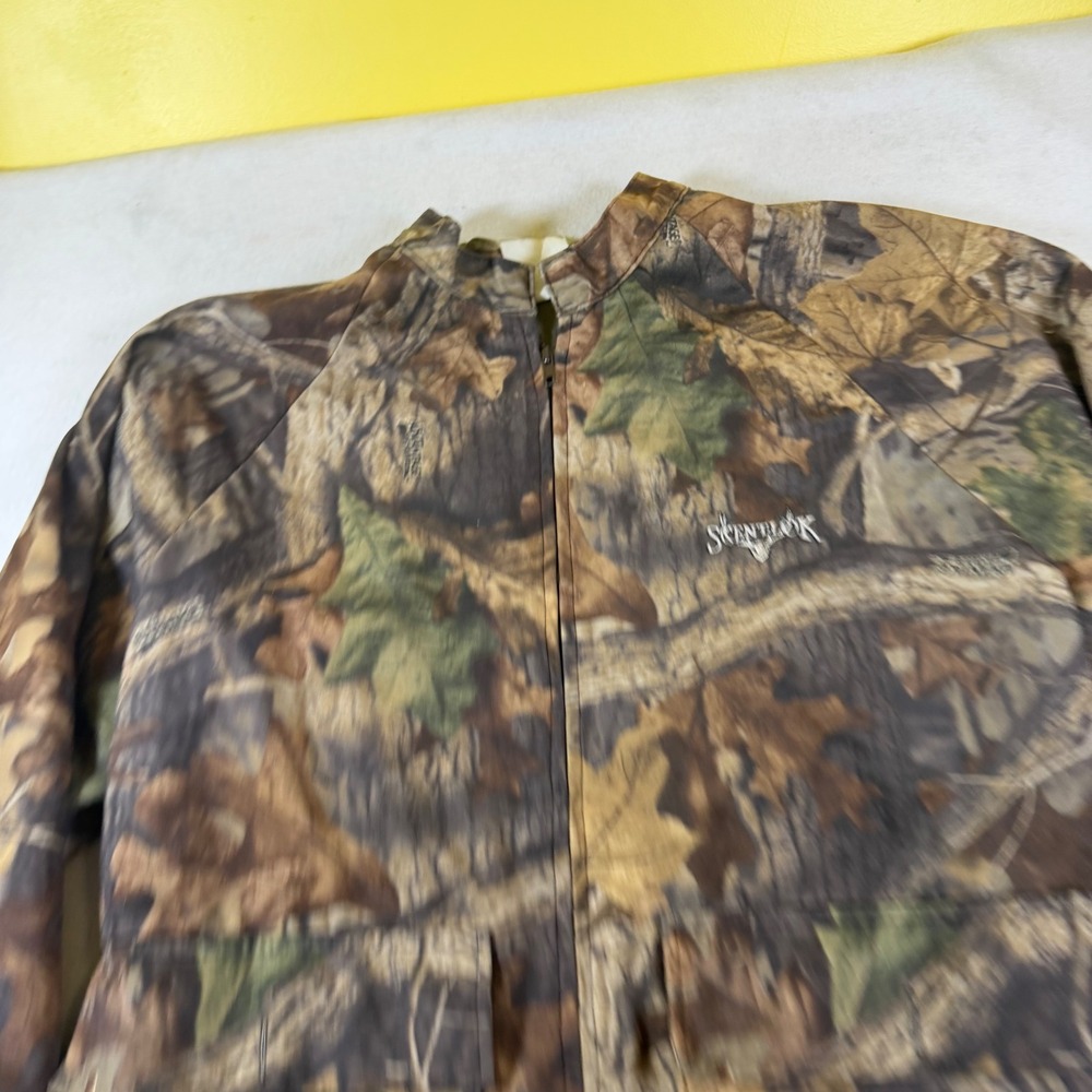 ScentLok Camo Hunting Jacket XL Advantage Timber Odor Eliminating Full Zip USA
